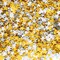 1.5 Inch Wide Star Organza Sheer Wired Ribbon Sparkly Chiffon Ribbon 20 Yard Cream White for Gift Wrapping Bow Wedding Bouquet Christmas